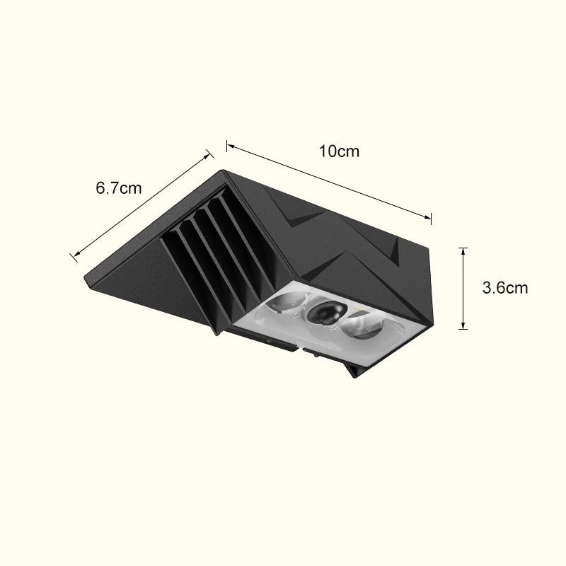 WL-38 Edge Mounted Solar Light