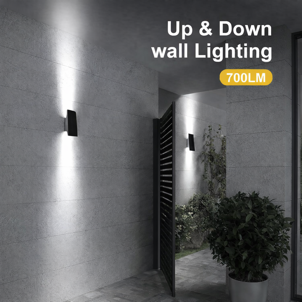 WL-42 Two Sided Wall Solar Light
